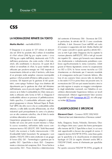 Dossier CTI: CSS