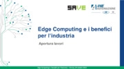 Edge computing, HMI, Industria 4.0, Internet of things, PLC, Scada, Sistemi I/O, Wireless