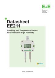 EE211 - Trasmettitore di umidità e temperatura per ambienti con umidità elevata continua