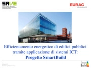Efficientamento energetico di edifici pubblici tramite applicazione di sistemi ICT: