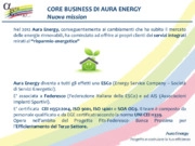 Efficientamento energetico secondo Aura Energy