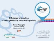 Efficienza energetica: schemi generali e strumenti operativi