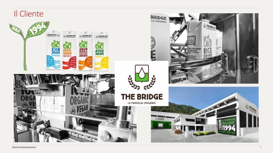Efficienza energetica, sviluppo sostenibile e innovazione: il cuore biologico di The Bridge, azienda settore beverage