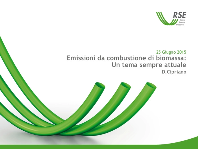 Emissioni da combustione di biomassa: un tema sempre attuale