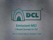 Emissioni da MCI - I nuovi scenari in Europa 