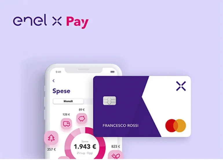 Enel X Pay, la tua nuova vita  cashless