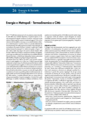 Energia e Metropoli - Termodinamica e Città