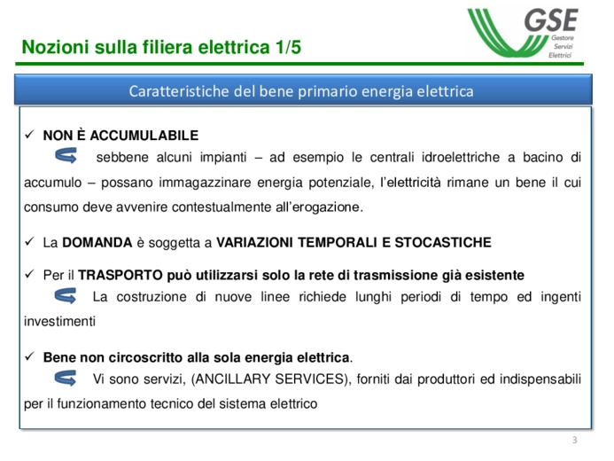 Energy Week - Il mercato elettrico in Italia e il ruolo del GSE