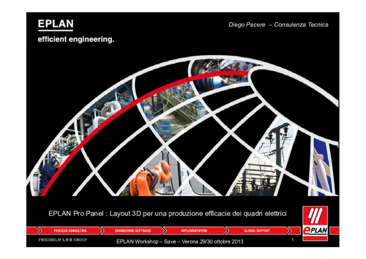 EPLAN Pro Panel: layout 3D per una produzione efficace dei