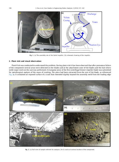Failure analysis of the impellers of coke plant