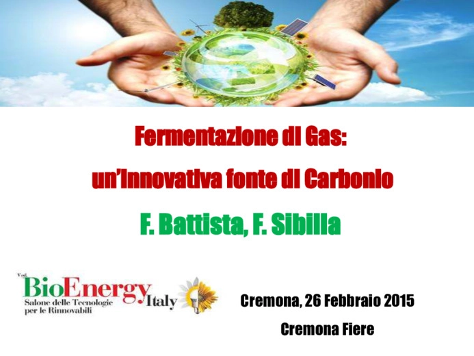 Fermentazione di gas: un’innovativa fonte di carbonio 