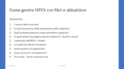 Filtri ATEX - Come gestire "l