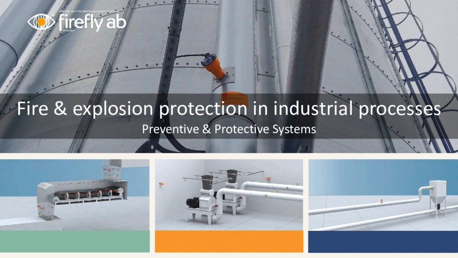 Fire & explosion protection in industrial processes