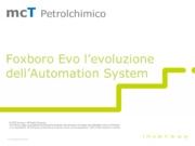 Foxboro Evo: l’evoluzione dell’Automation Systems