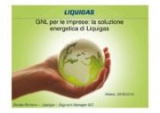 GNL per le imprese: la soluzione energetica di Liquigas