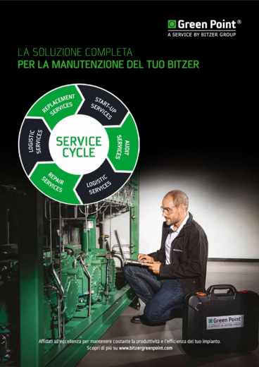 GREEN POINT garanzia di eccellenza nella gestione dei compressori e nei servizi di efficienza energetica per la refrigerazione e il condizionamento