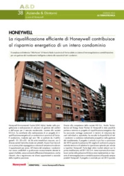 HONEYWELL. La riqualificazione efficiente di Honeywell contribuisce al risparmio energetico di un intero condominio