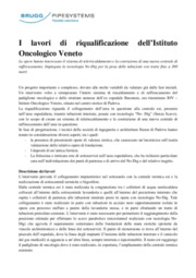 I lavori di riqualificazione dell'Istituto Oncologico Veneto