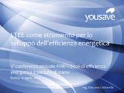 Efficienza energetica, EPC, Fonderia, TEE