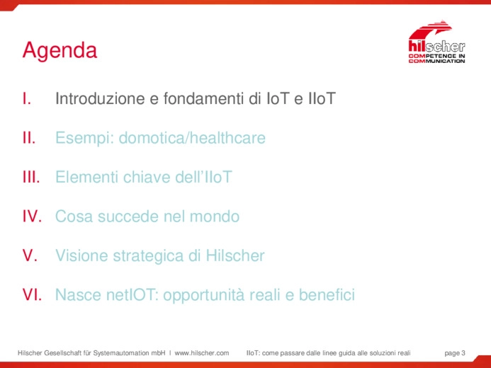 IIoT (Industrial Internet of Things): come passare dalle linee guida