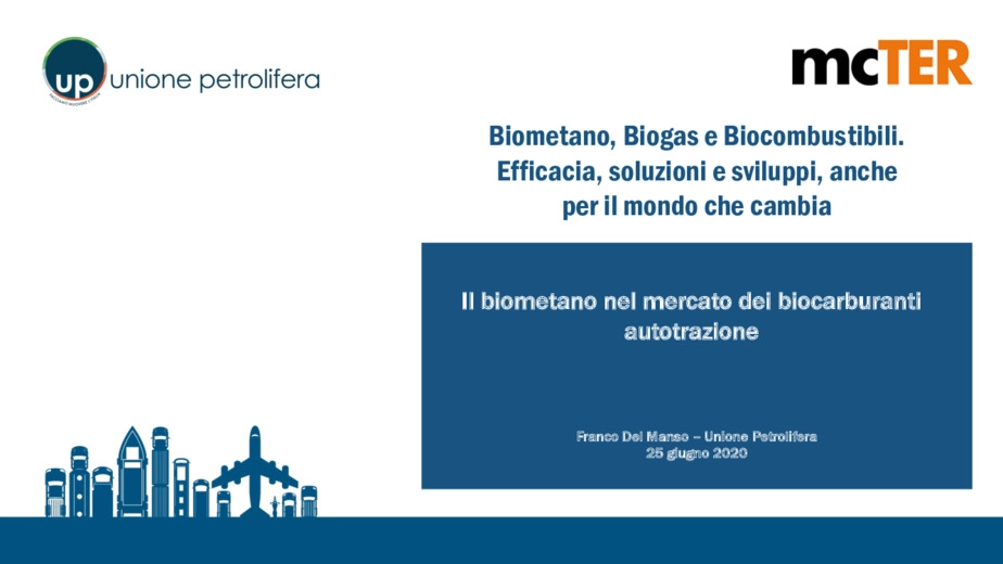 Il biometano nel mercato dei biocarburanti autotrazione