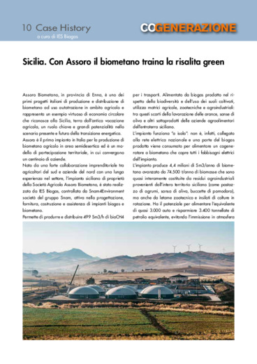 Risalita green e transizione energetica: produzione del biometano