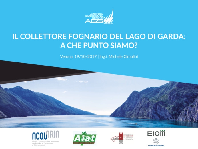 Il collettore fognario del Lago di Garda: a che punto siamo?