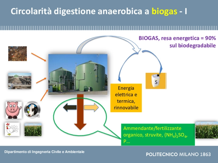 Il contributo del biometano e della digestione anaerobica alla circular economy