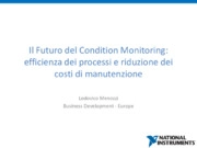 Il futuro del condition monitoring: efficienza dei processi e riduzione dei costi di manutenzione
