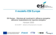 Il modello ESI Europe