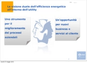 Il potenziale di efficienza energetica nel settore industriale in Italia: