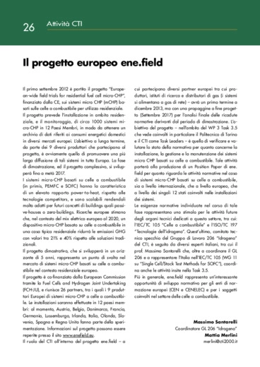 Il progetto europeo ene.field