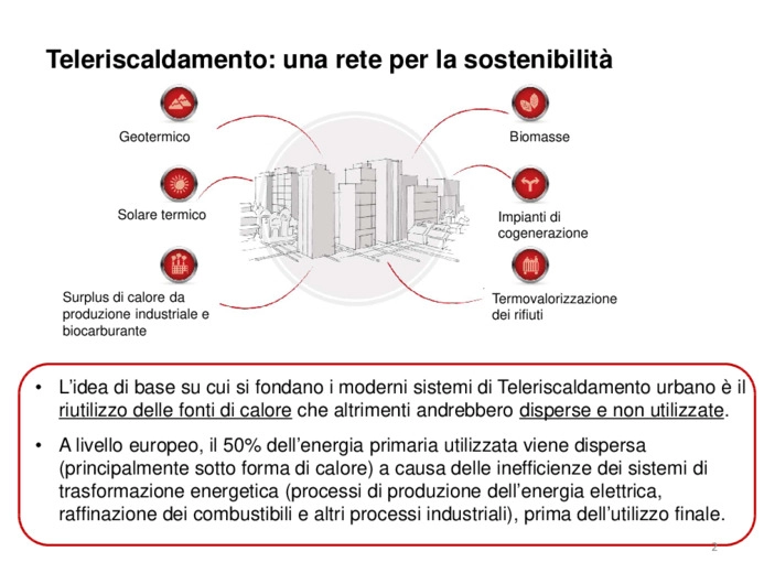 Il Teleriscaldamento per larea metropolitana di Milano: un grande progetto a rilevanza nazionale