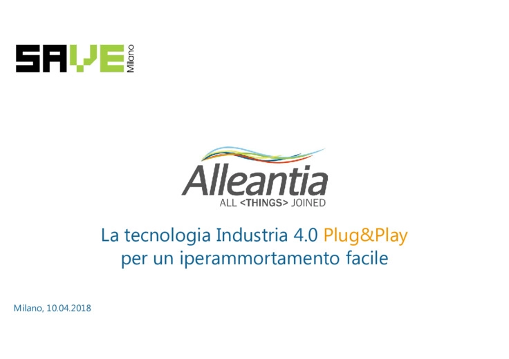 Industria 4.0: la tecnologia plug&play XPANGO per un iperammortamento facile
