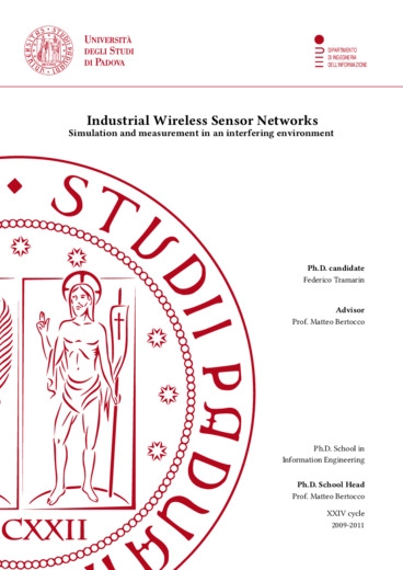 Industrial Wireless Sensor Networks - Simulation and measurement in an interfering environment