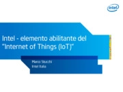 Intel - elemento abilitante del "Internet of Things (IoT)"
 