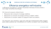 Efficienza energetica e il settore industriale