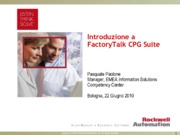 Introduzione a FactoryTalk CPG Suite