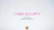 COVID19, Cyber security, Informatica