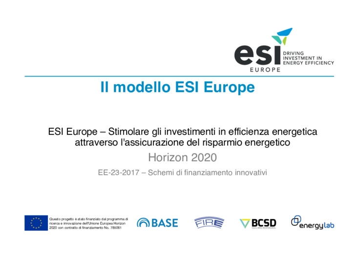 Investire in efficienza con la cogenerazione: il progetto ESI Europe
