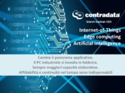 Edge computing, Industria 4.0, Intelligenza artificiale, Internet of things, PC industriali