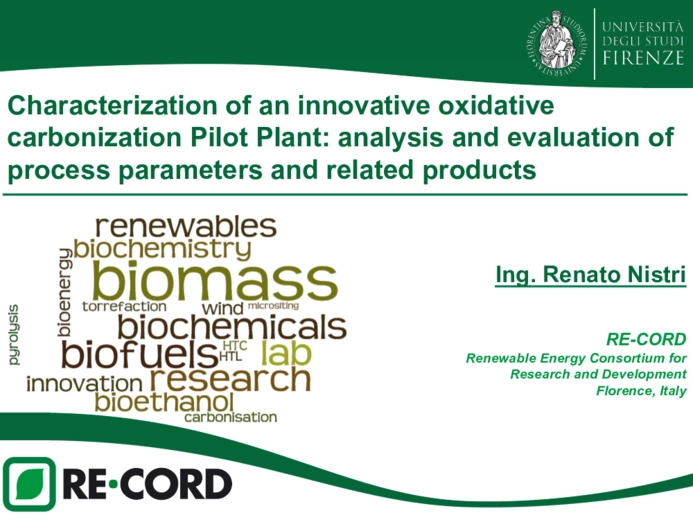 La carbonizzazione: nuova frontiera per la biomassa solida