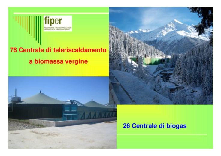 La centrale di acquisto FIPER per la biomassa