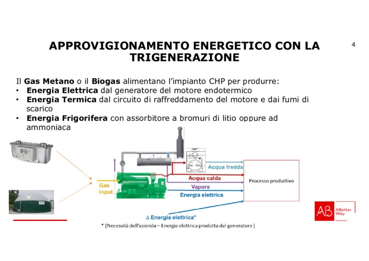 La cogenerazione a biogas e metano: la risposta intelligente e responsabile alla crisi energetica.