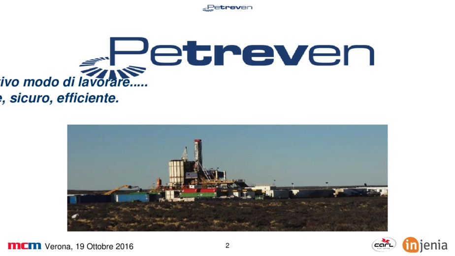 La manutenzione in Sud America delle piattaforme di trivellazione Petreven tramite il software web-based CARL Source