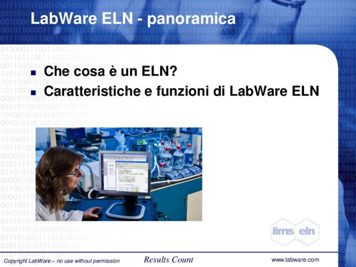 La nuova versione di LabWare ELN nei laboratori QA/QC e R&D