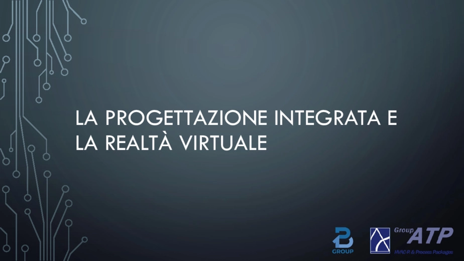 La progettazione Integrata e la Realta' Virtuale