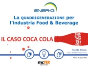 Beverage, Cogenerazione, Food and Beverage, Gruppi Frigoriferi, Rack
