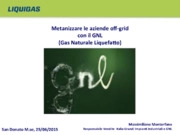 La strategia  di Liquigas nel GNL: metanizzare le aziende off grid