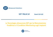 La Tecnologia ultrasonora SDT per la Manutenzione Predittiva e il